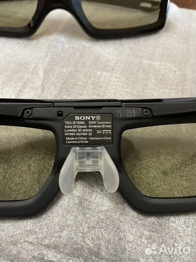 3d очки sony