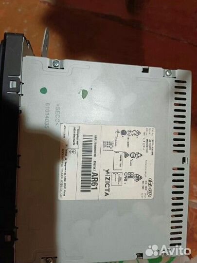 Штатная магнитола киа сид 2015