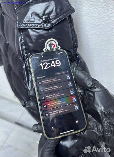 Пуховик Moncler с Nfc