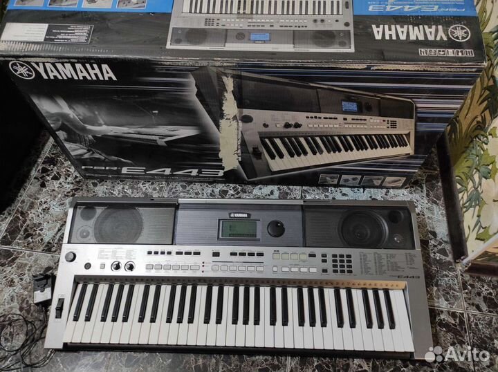 Синтезатор yamaha е-443