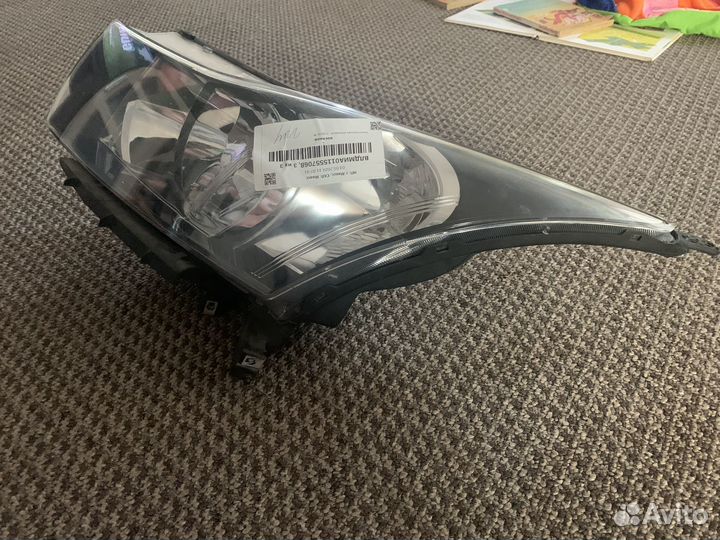 Фара левая Chevrolet Cruze