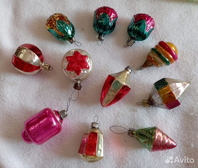 Елочные игрушки СССР
