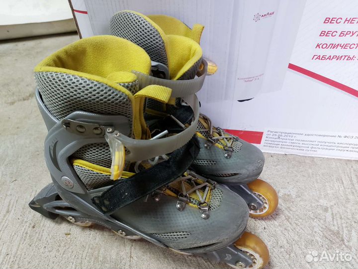 Роликовые коньки 35 - 38