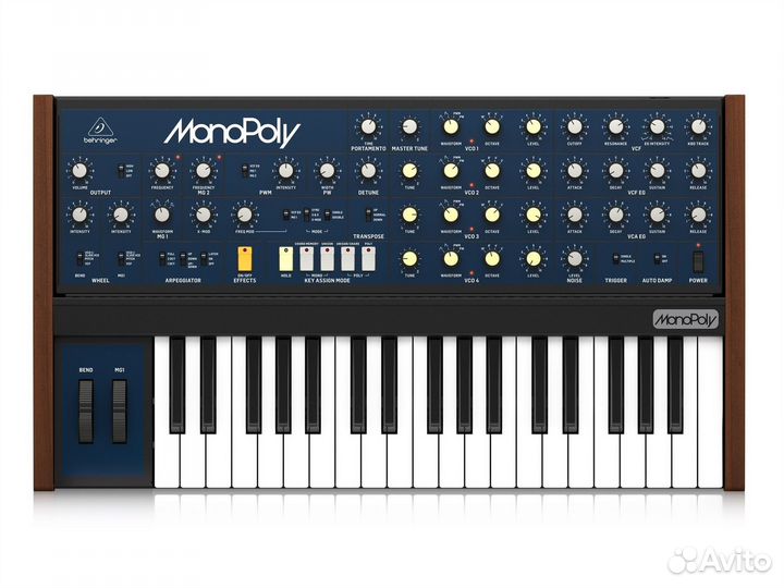 Behringer Monopoly аналоговый синтезатор