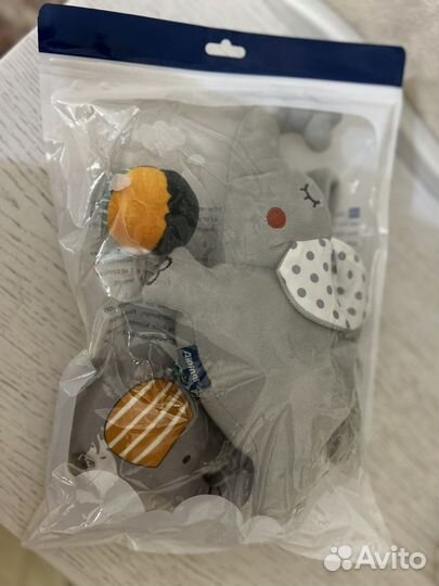 Музыкальная игрушка-подвеска слоник