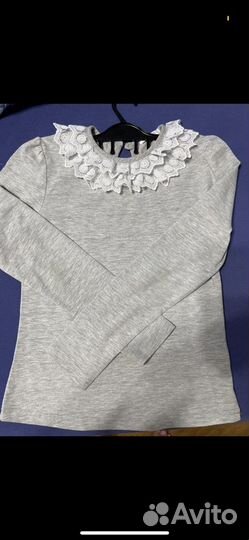 Блузка на девочку школьная