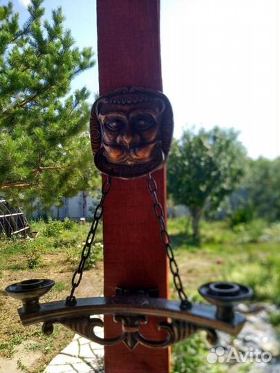 Подсвечники настенные