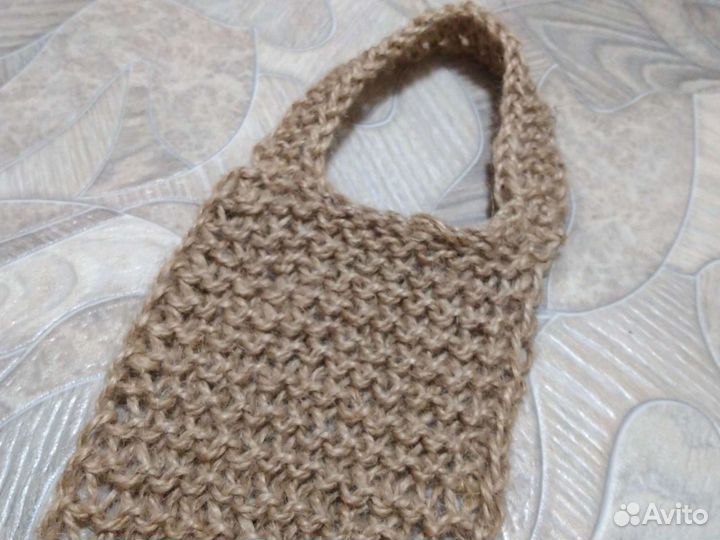 Эко-мочалки из джута в ассортименте