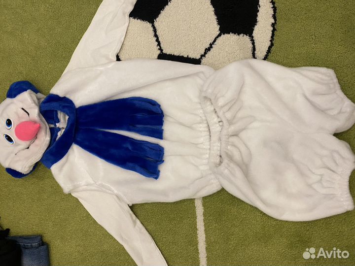 Костюм новогодний снеговика