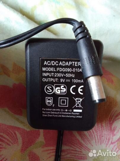 Блок питания 12v,9v,5v для приставок,роутера