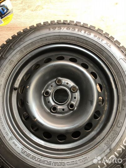 Колеса 5х112 Nokian 195/65 R15