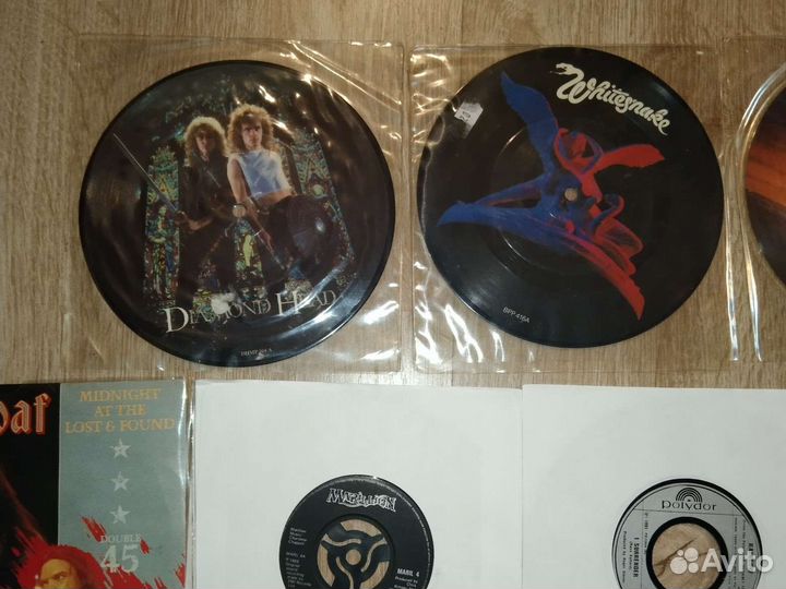 Винил Saxon Marillion Fish Poison heavy hard rock