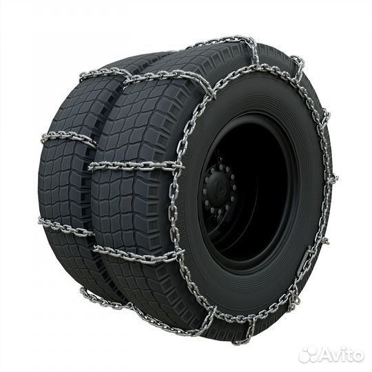 Цепи противоскольжения 495/80 R22.5 для грузовиков