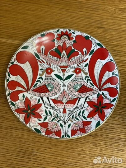 Тарелка лфз настенная Сказочная птица