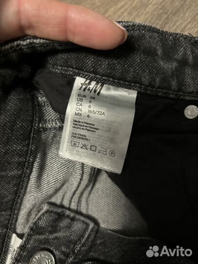 Шорты джинсовые h&m женские