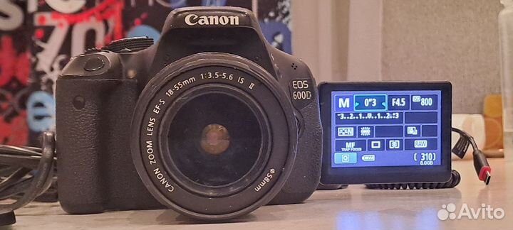 Canon eos 600d kit 18 55mm