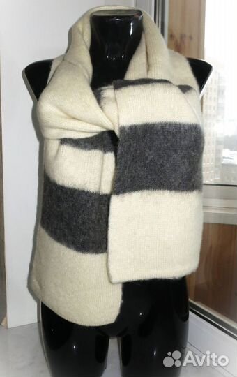 Шарф из натуральной исландской овечьей шерсти