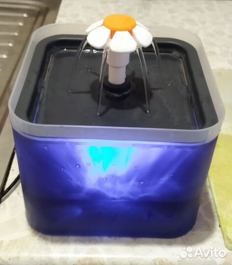 Автопоилка для кошек, фонтанчик для кошек