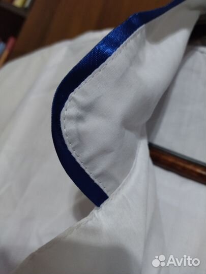 Новый белый халат большого размера