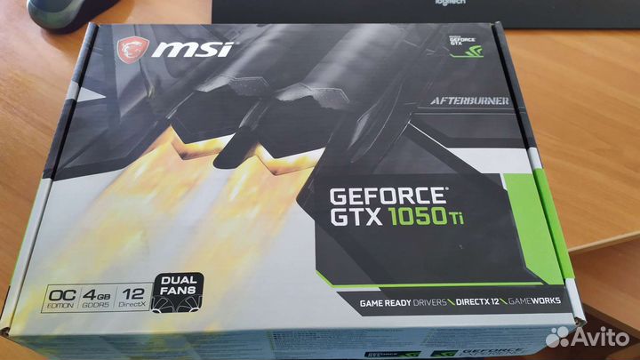 Видеокарта MSI GeForce GTX 1050 Ti