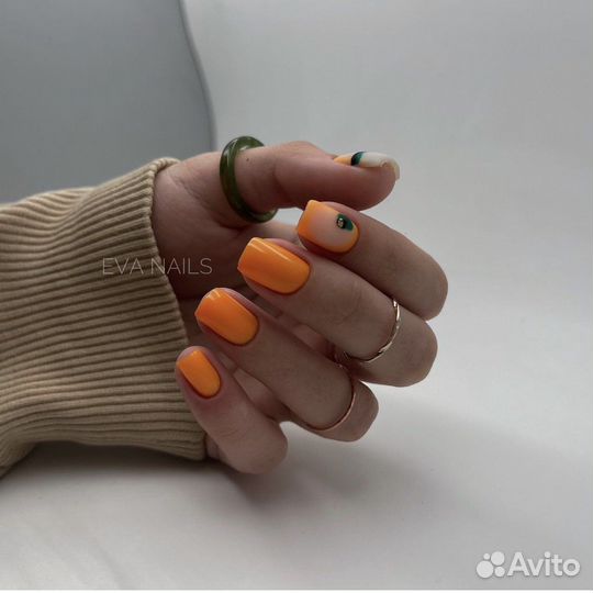 Маникюр с покрытием гель-лаком