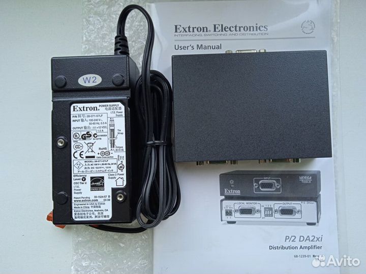 Extron P/2 DA2xi усилитель-распределитель VGA