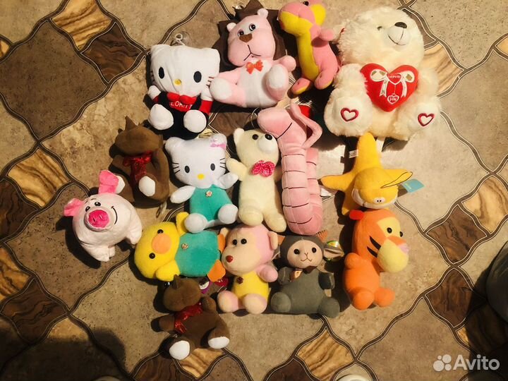 Мягкие игрушки пакетом