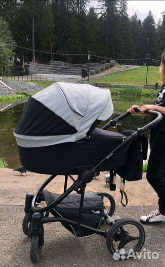 Коляска 2 в 1 bebetto torino tex