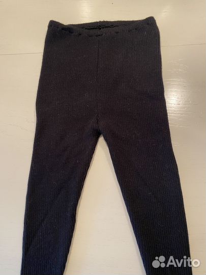 Легинсы вязаные