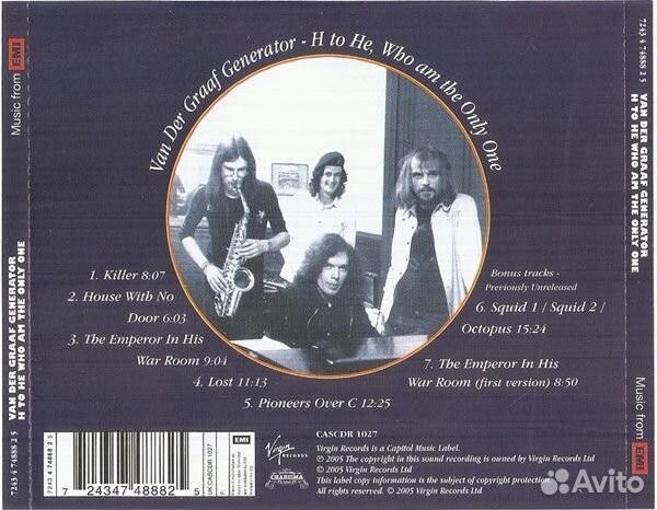 Van Der Graaf Generator-To He,Who Am The Only(CD)