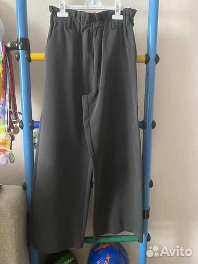 Брюки школьные палаццо