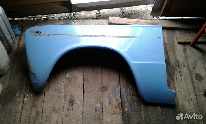 Крыло ваз 2103,06 пластиковое левое