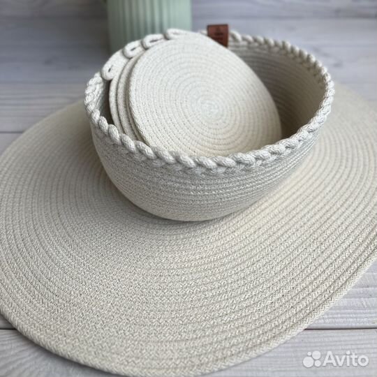 Салфетки сервировочные, корзинки, плейсматы