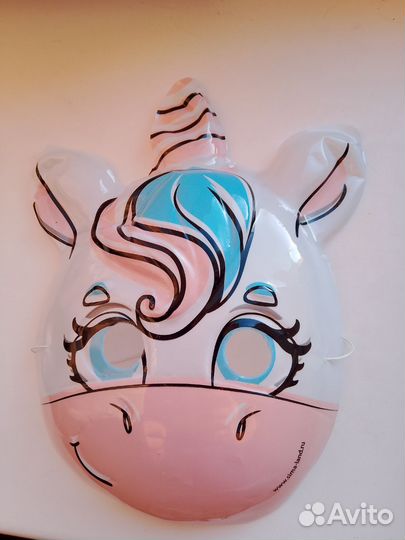 Детские ободки, маски