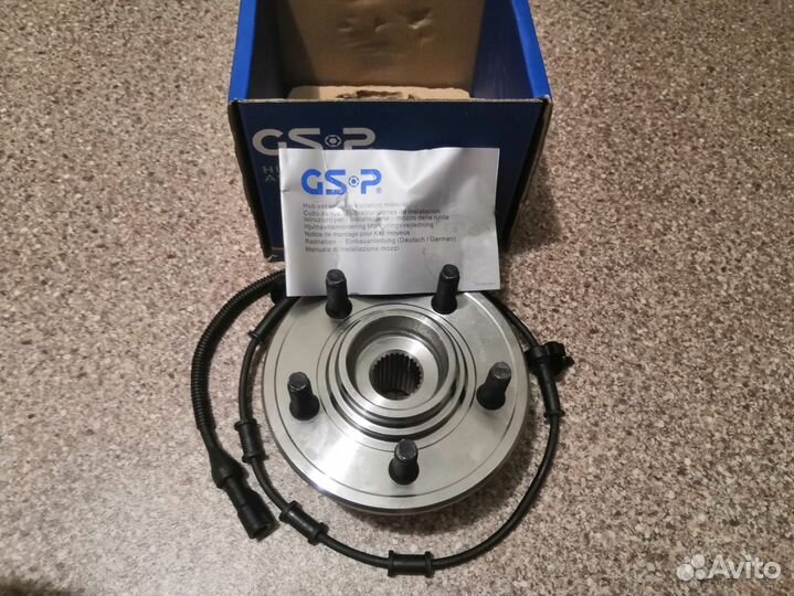 Ступица переднего колеса GSP 9327024