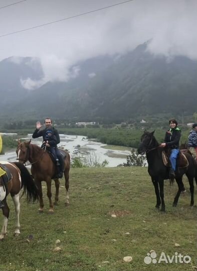 Конные прогулки Теберда