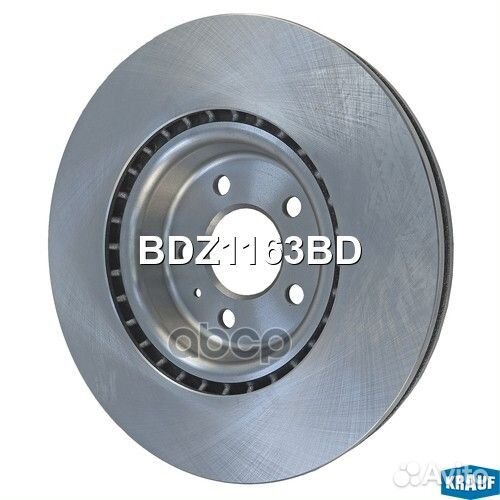 Диск тормозной BDZ1163BD Krauf