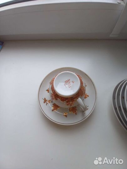 Чайная пара вербилки +4блюдца