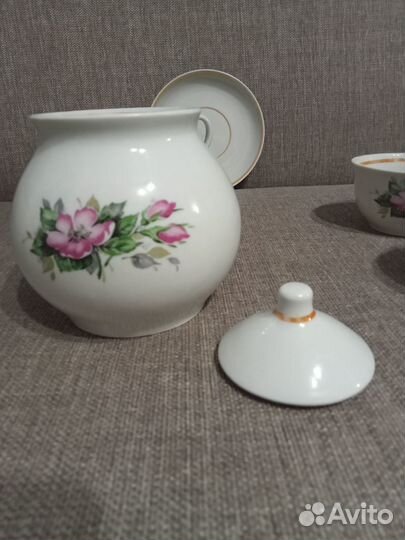 Чайный сервиз фарфор советский СССР