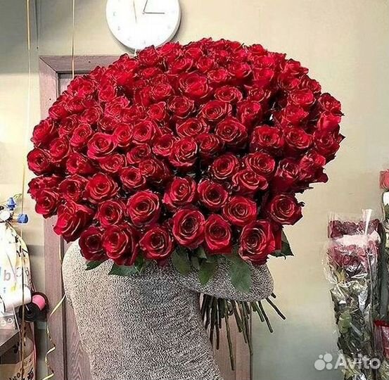 Высокие розы Букеты с доставкой