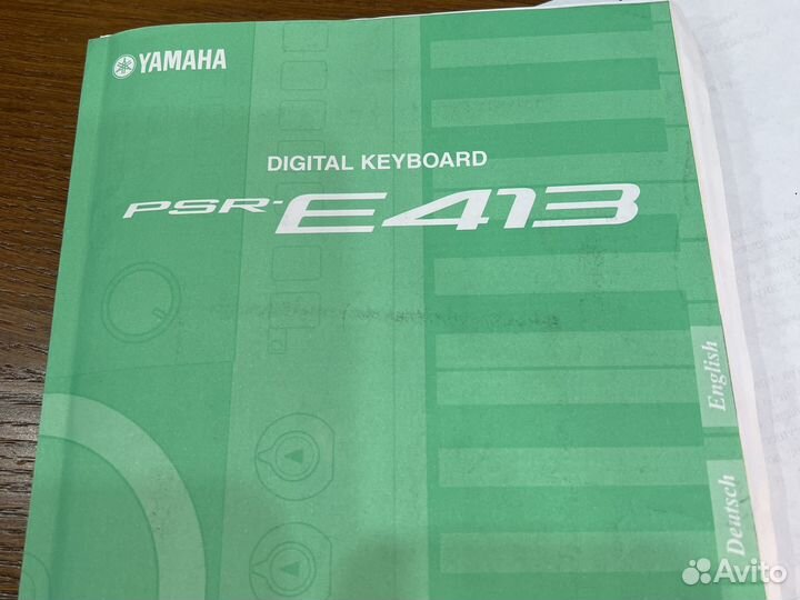 Yamaha psr E413 синтезатор