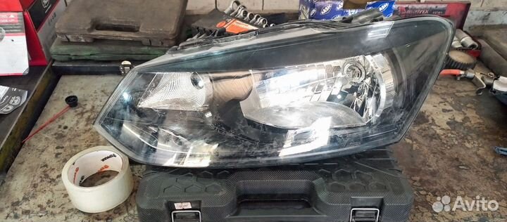 Бампер передний volkswagen polo