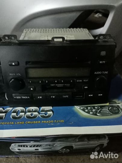 Магнитола toyota land cruiser 120