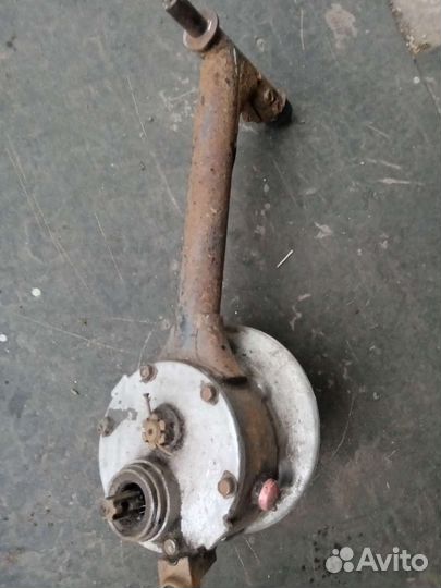Привод 2WD Днепр 16 в разобранном состоянии