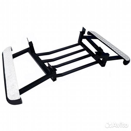 Силовая защита порогов Аллигатор на УАЗ 452