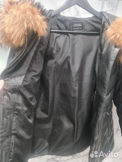 Зимняя куртка Снежная королева