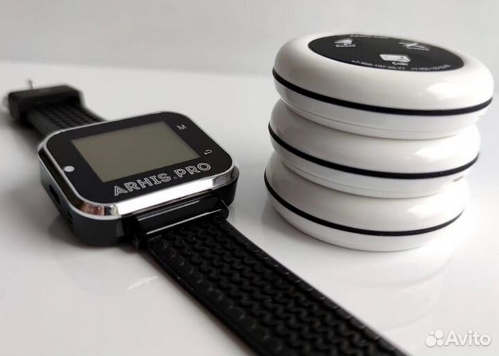 Кнопка вызова персонала, официанта, часы-пейджер