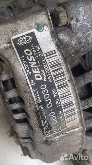 Генератор Toyota Yaris, 2004