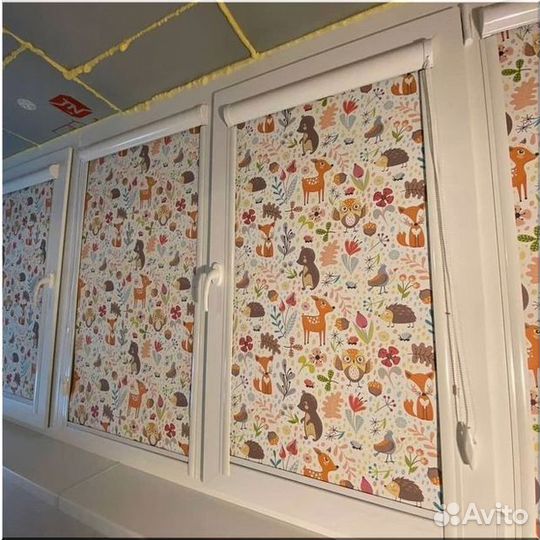 Рулонные шторы на окна