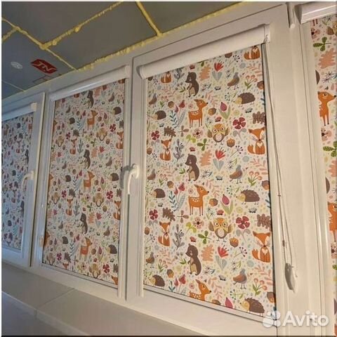 Рулонные шторы на окна